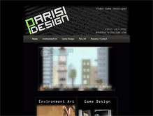 Tablet Screenshot of parisidesign.com